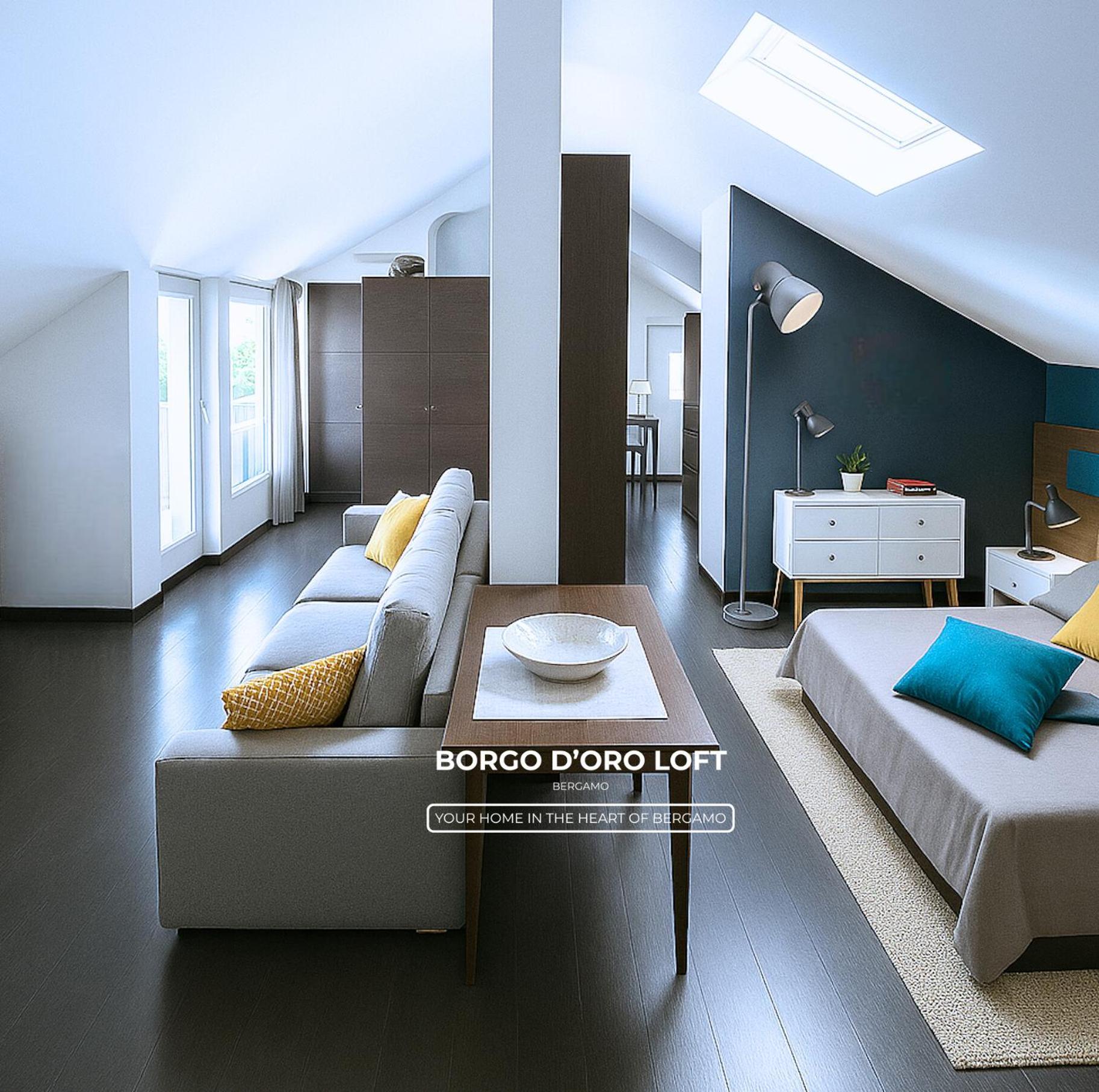 Апартаменты Borgo D'Oro Loft Бергамо Экстерьер фото